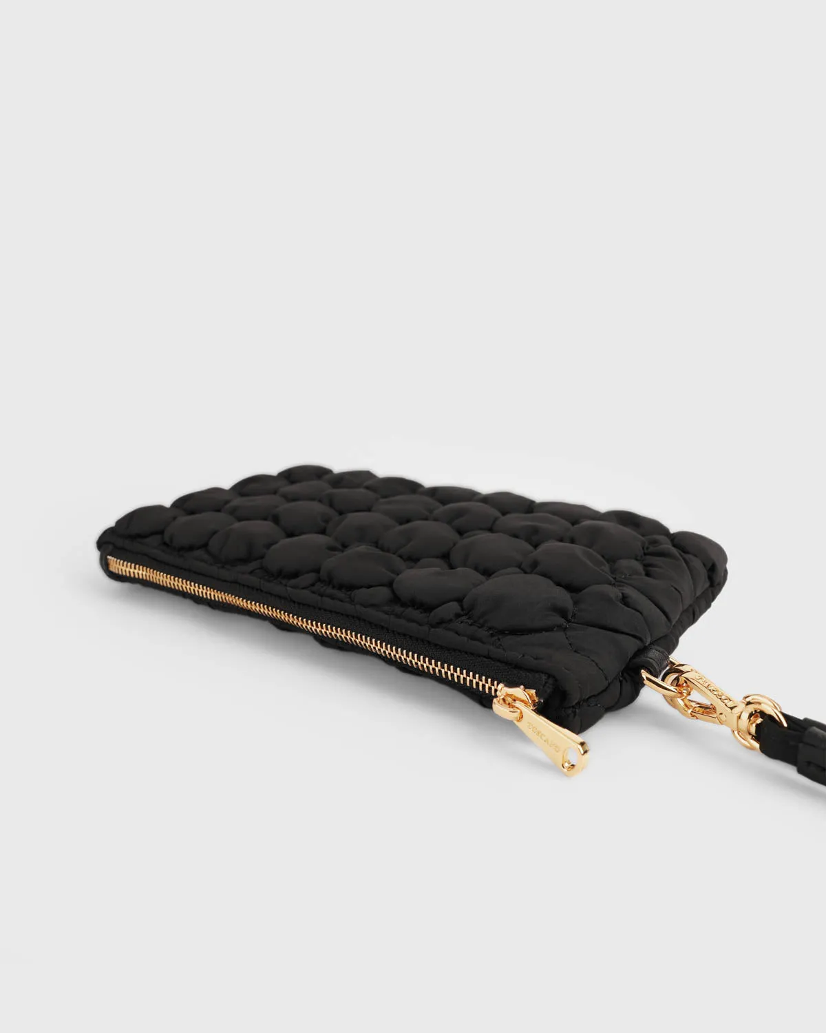 Bloom Wristlet Pouch (Black)