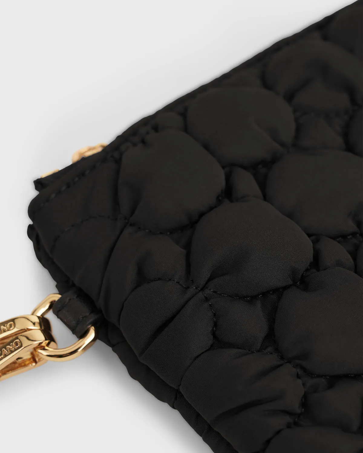 Bloom Wristlet Pouch (Black)