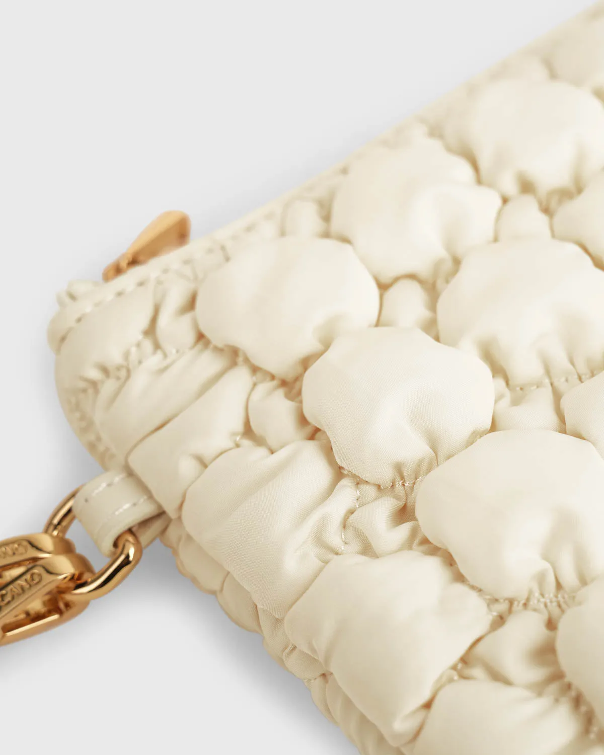 Bloom Wristlet Pouch (Cream)