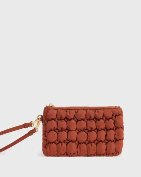 Bloom Wristlet Pouch (Crimson)