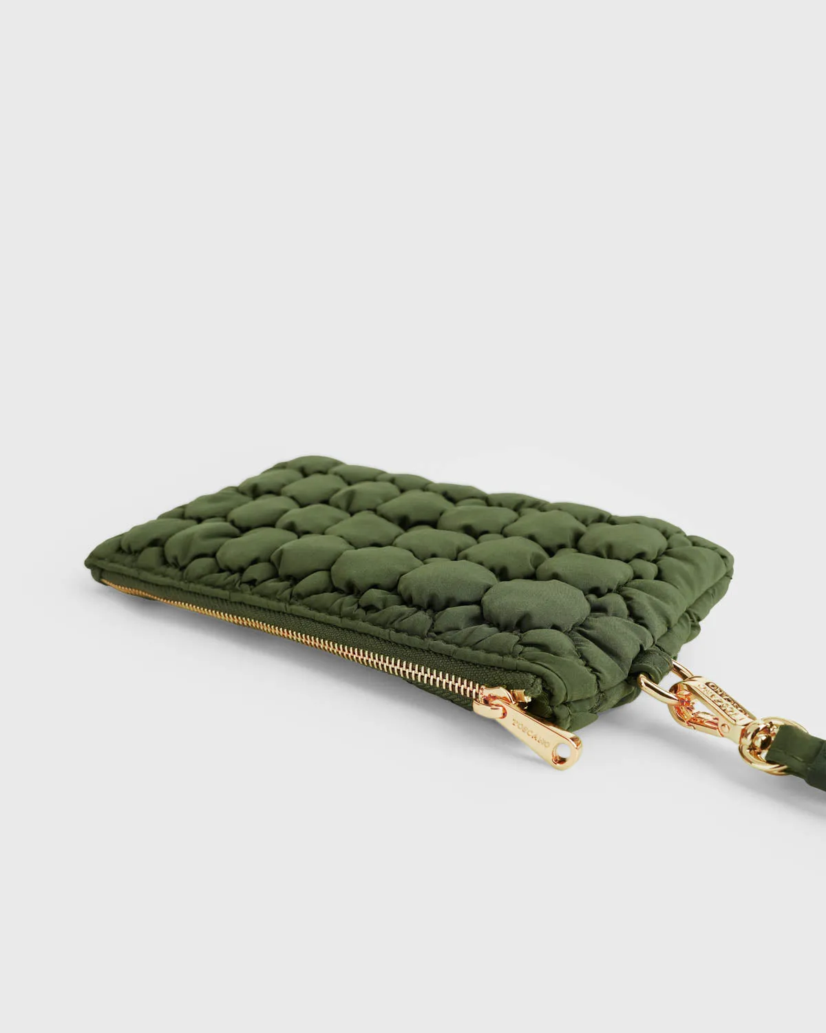 Bloom Wristlet Pouch (Olive)