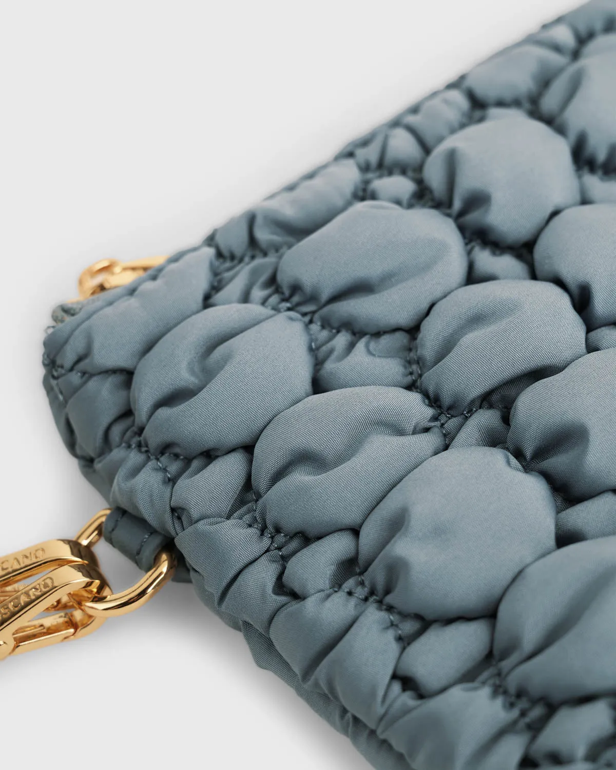 Bloom Wristlet Pouch (Slate Blue)