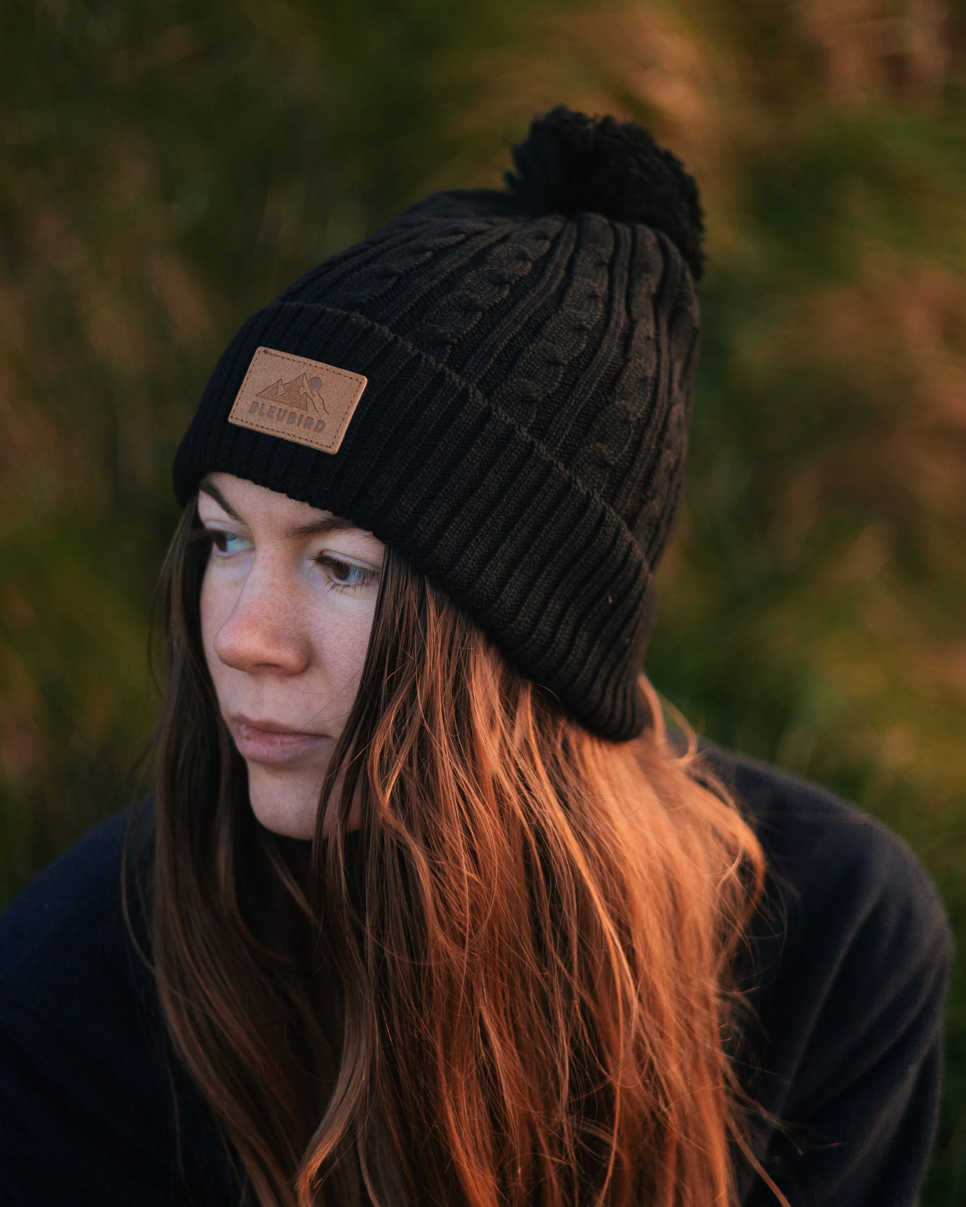 Bobble Beanie Recycled - Black