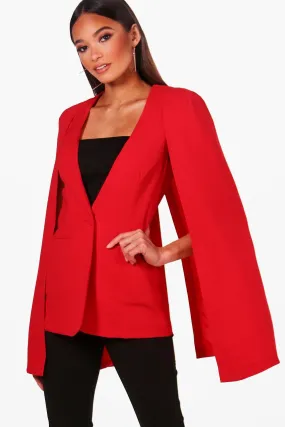 Boutique Cape Blazer