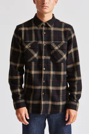 Bowery L/S Flannel - Black/Ivory