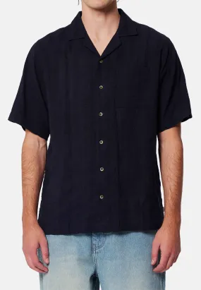 Bowler Seersucker Shirt - Vintage Black