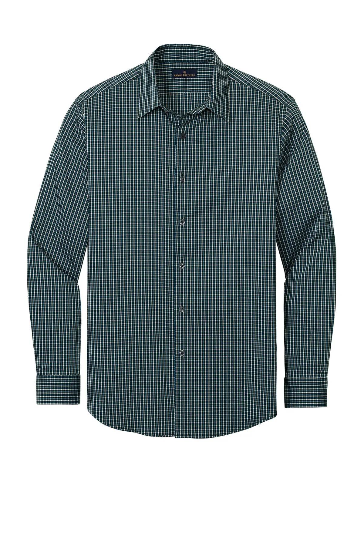 Brooks Brothers Tech Stretch Patterned Shirt. BB18006