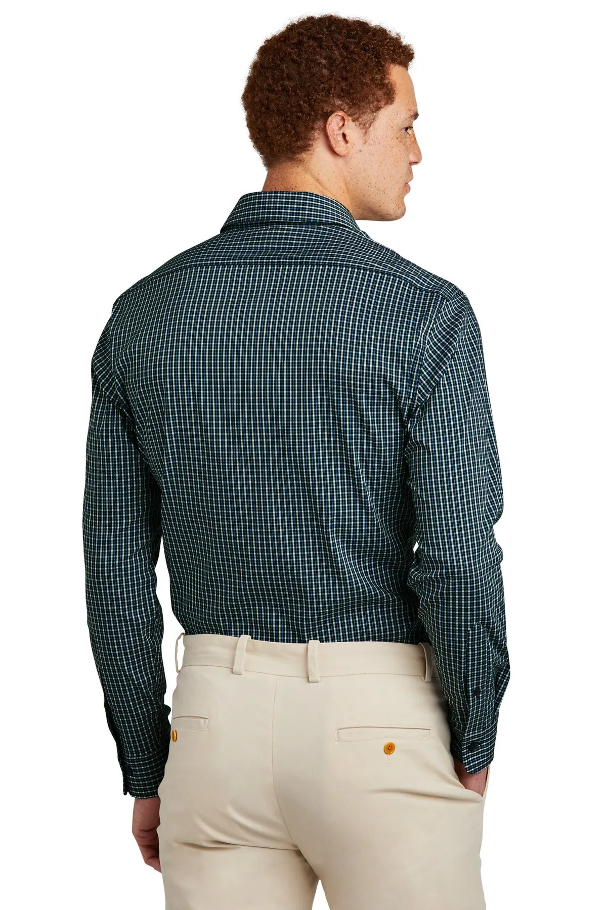 Brooks Brothers Tech Stretch Patterned Shirt. BB18006