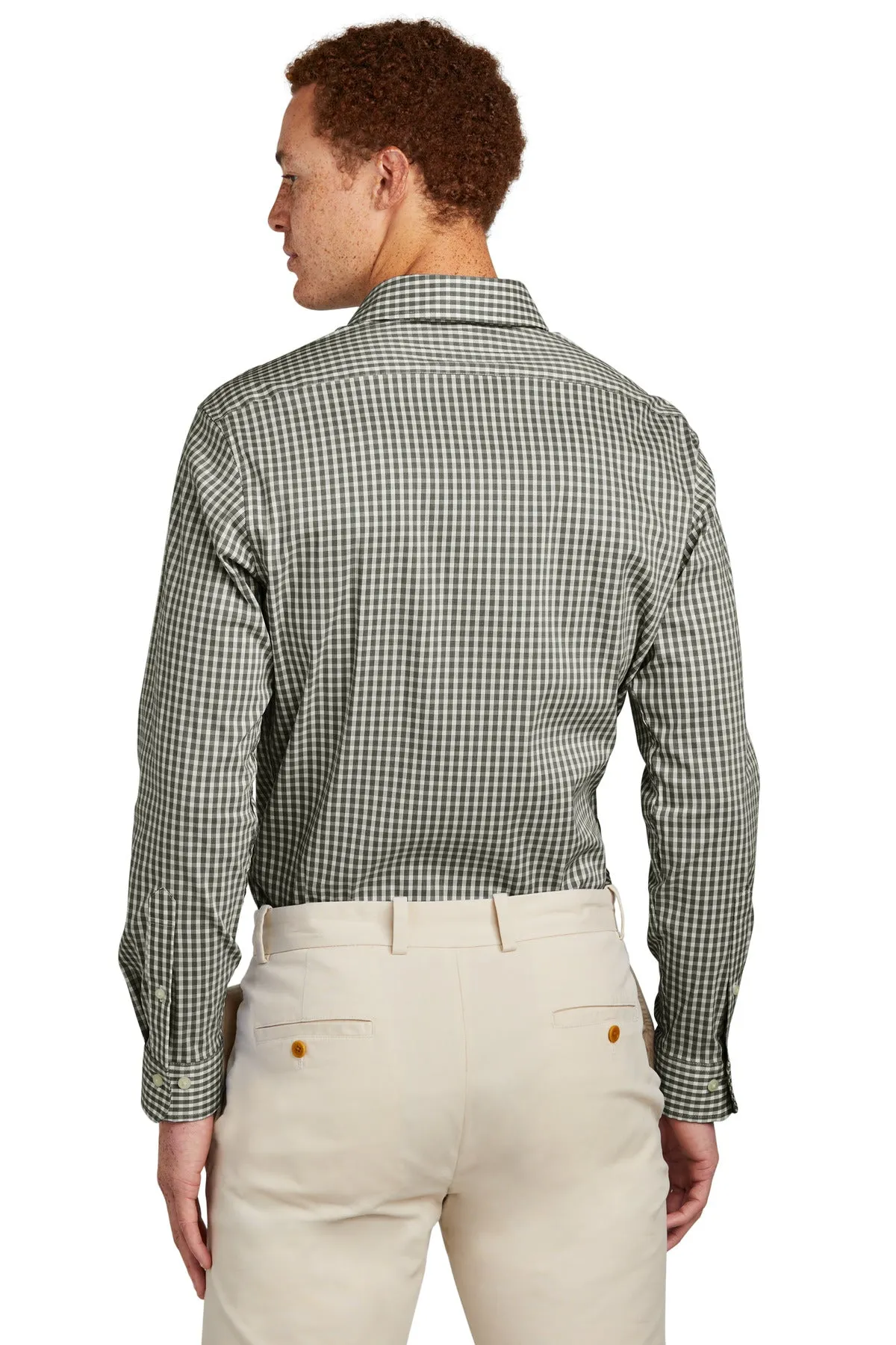 Brooks Brothers Tech Stretch Patterned Shirt. BB18006