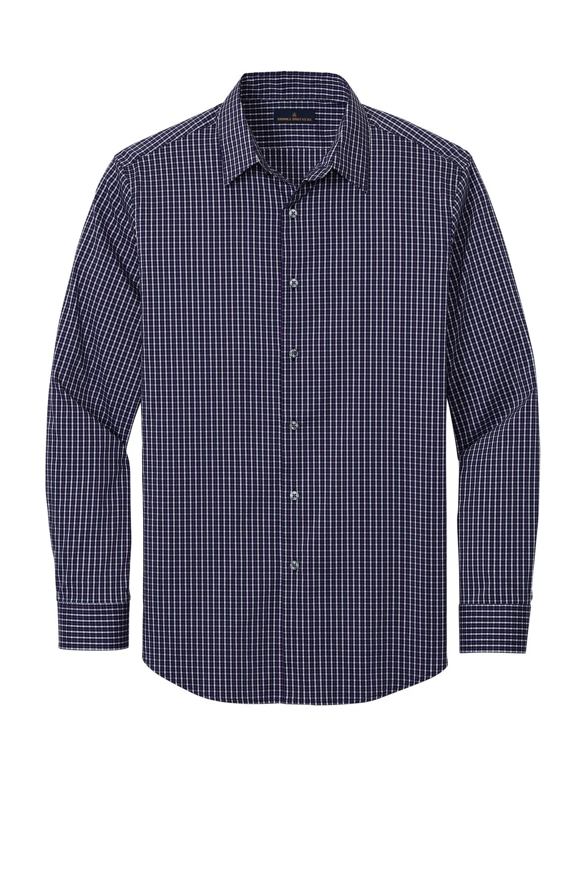 Brooks Brothers Tech Stretch Patterned Shirt. BB18006