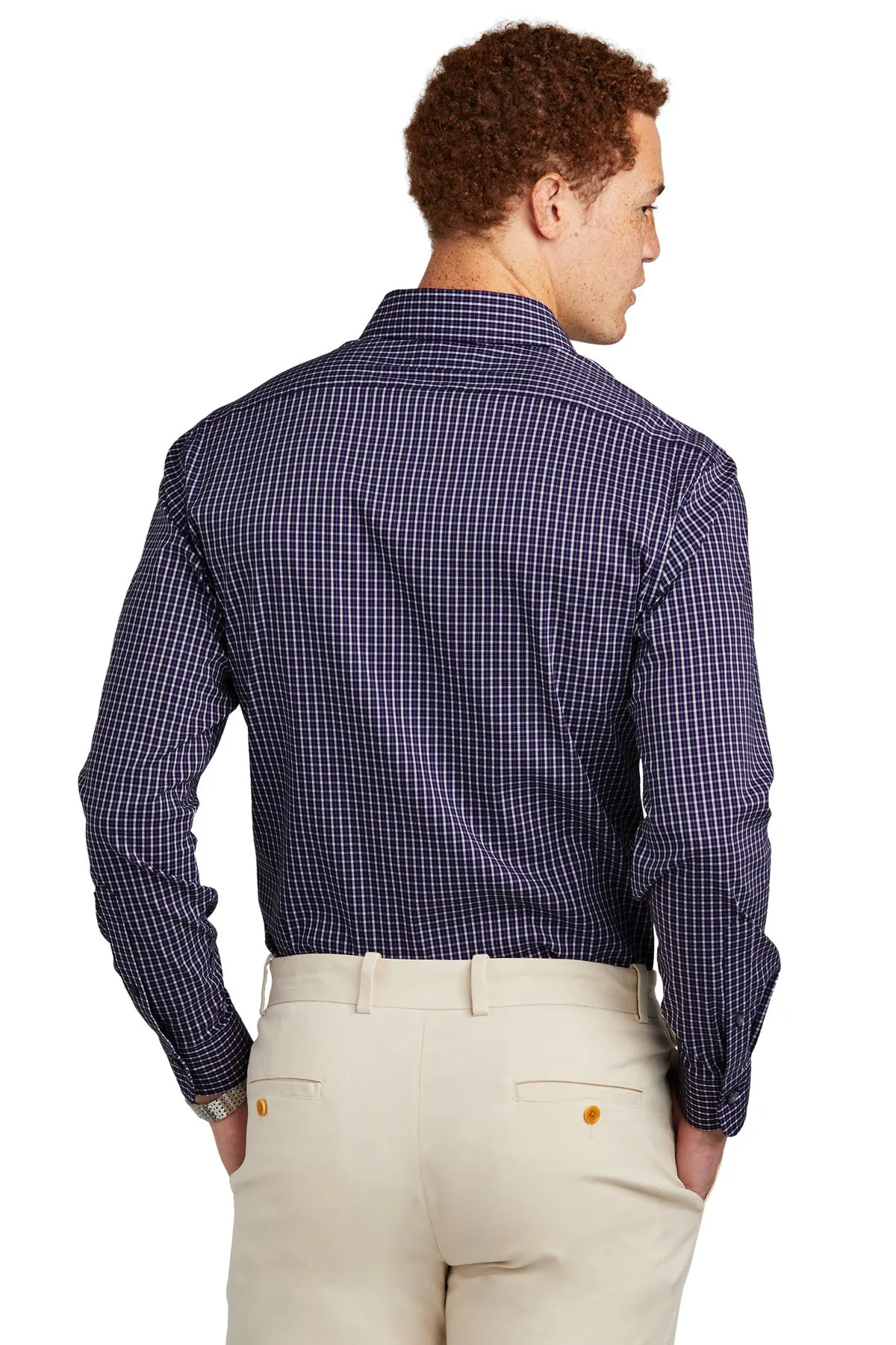 Brooks Brothers Tech Stretch Patterned Shirt. BB18006