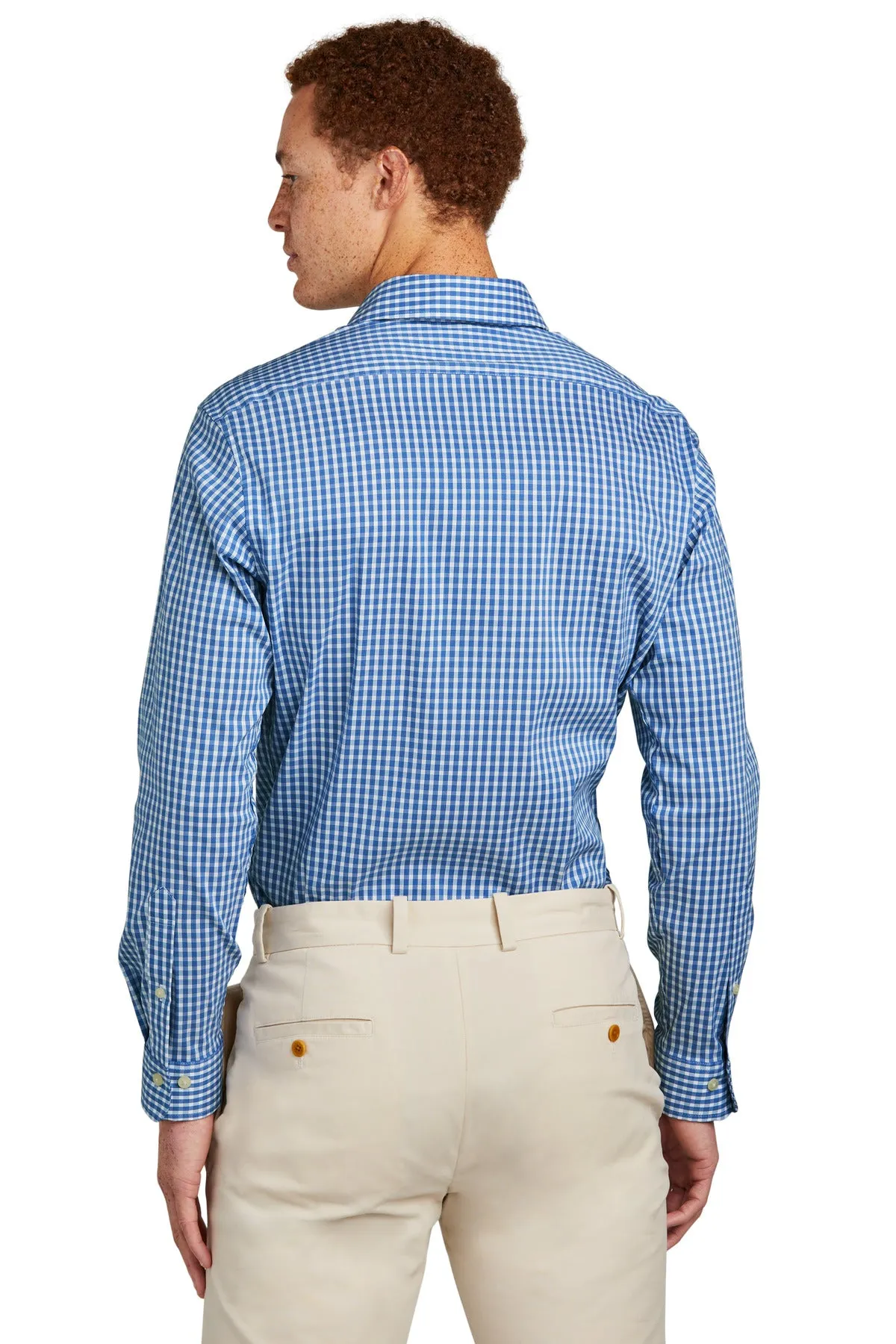 Brooks Brothers Tech Stretch Patterned Shirt. BB18006