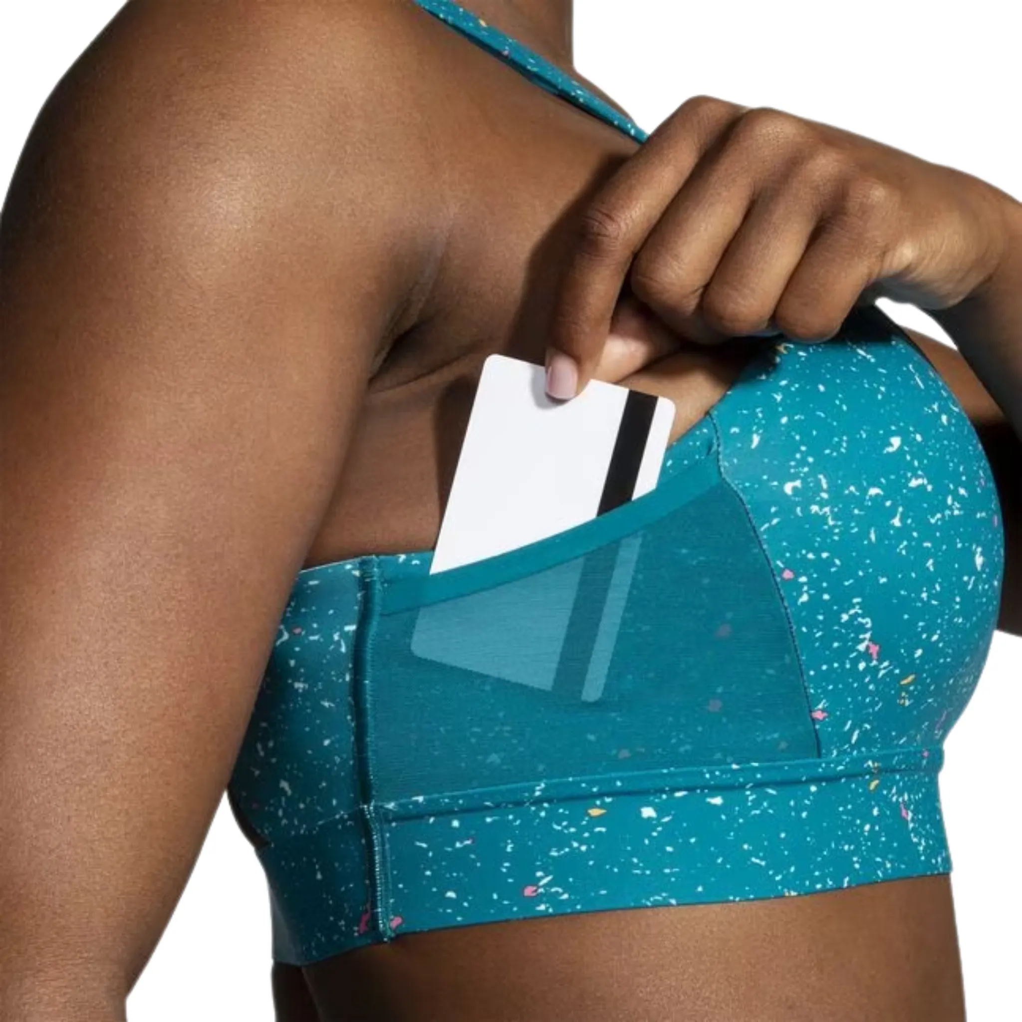 Brooks Drive 3 Pocket Run Bra