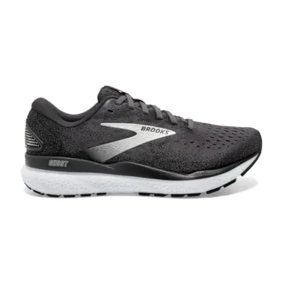 Brooks Ghost 16 Black Grey White Wide Width Women's