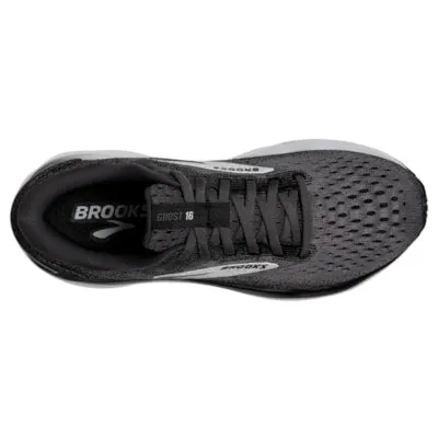 Brooks Ghost 16 Black Grey White Wide Width Women's