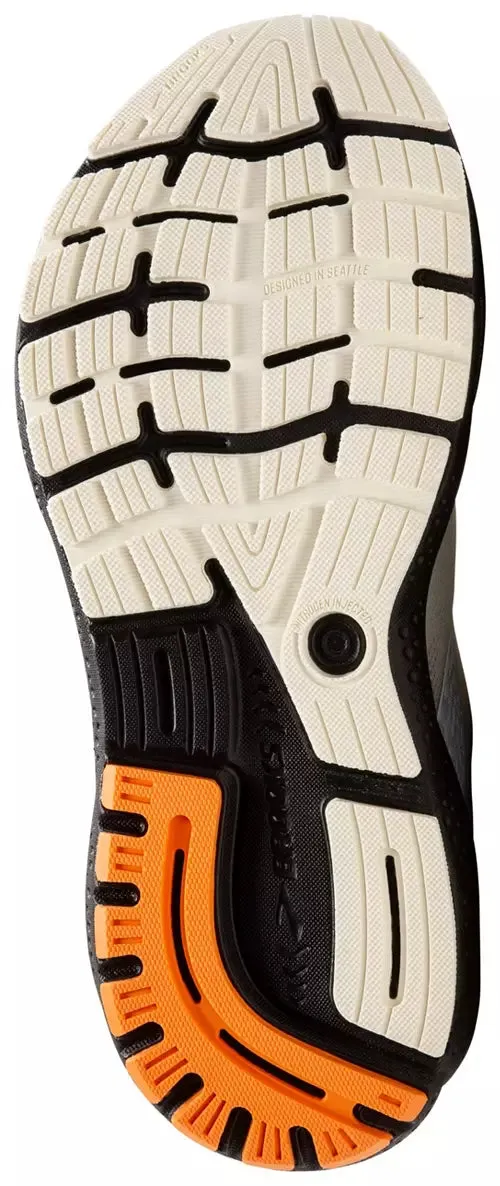 Brooks Ghost 16 Ecru Orange Black Men's