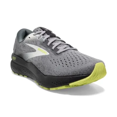 Brooks Ghost 16 Primer Grey Lime Extra Wide Width 4E Men's