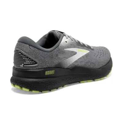 Brooks Ghost 16 Primer Grey Lime Extra Wide Width 4E Men's