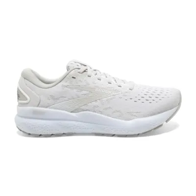 Brooks Ghost 16 White White Grey Women's