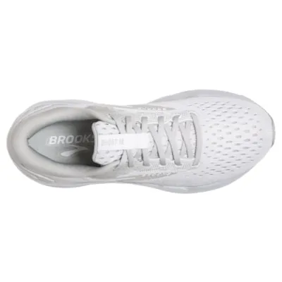 Brooks Ghost 16 White White Grey Women's