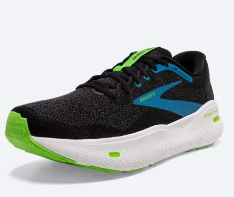 Brooks Ghost Max Black Atomic Blue Men's