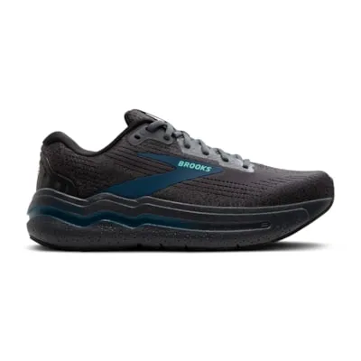 Brooks Ghost Max Ebony Cockatoo Blue Sapphire 4E Wide Men's