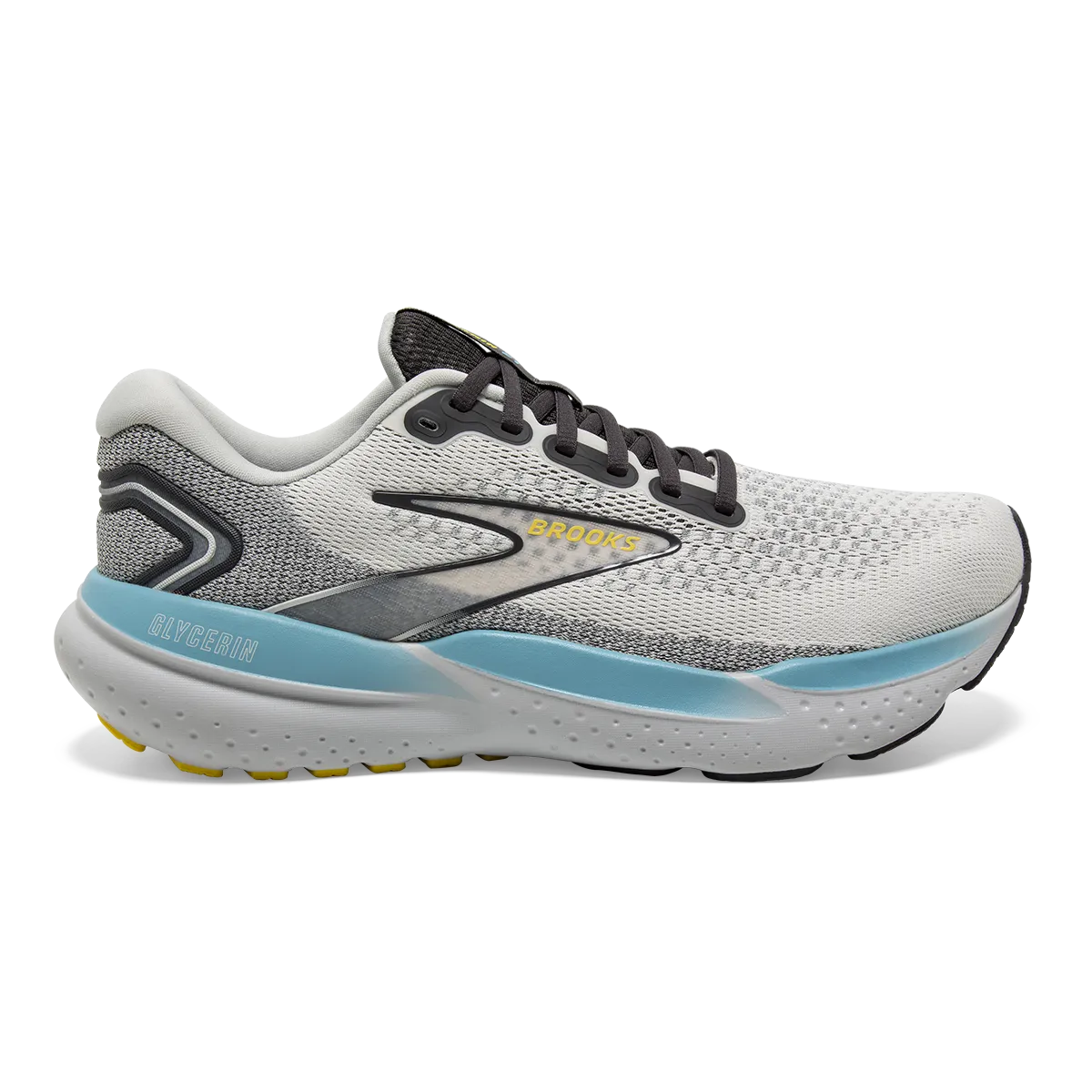 Brooks Glycerin 21 - Coconut - Forged Iron - Yellow