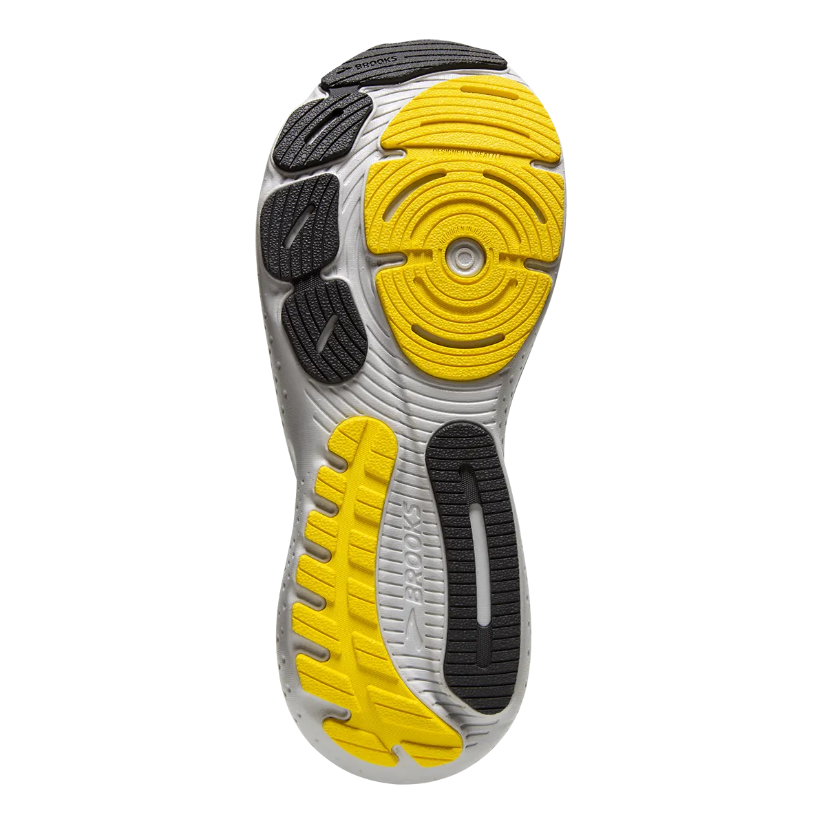 Brooks Glycerin 21 - Coconut - Forged Iron - Yellow