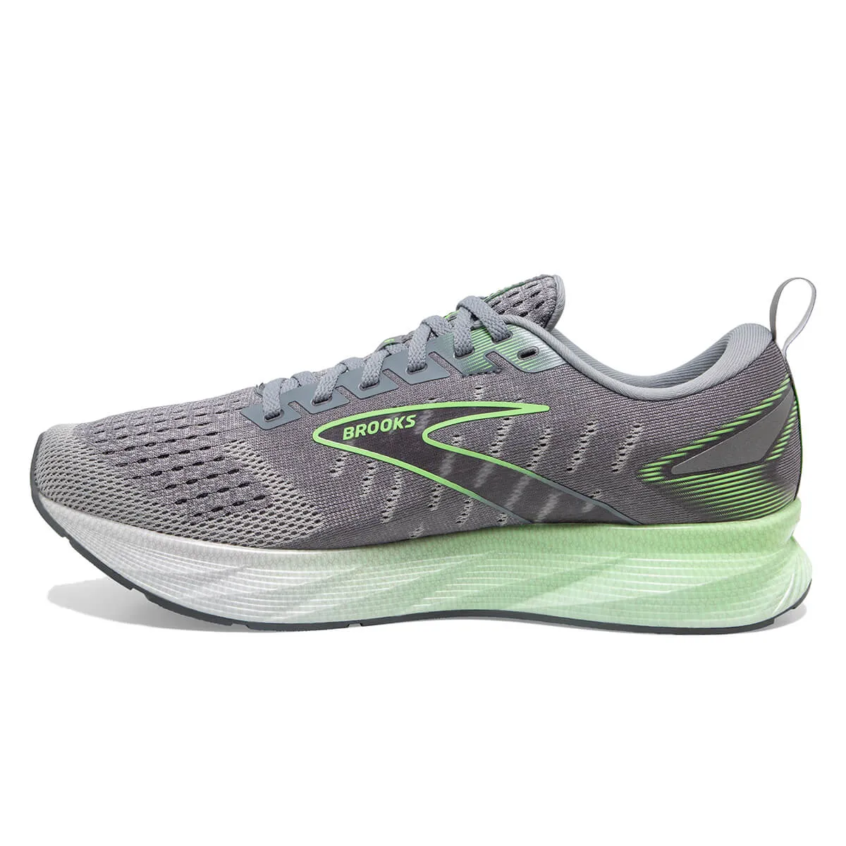 Brooks Levitate 6 Mens | Primer Grey/neon Green