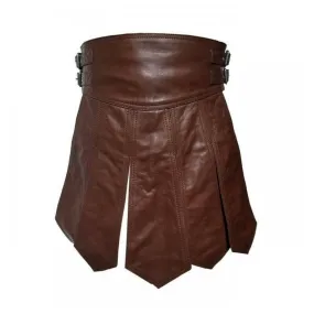 Buy Viking Men's Leather Kilt - Kilts for Men 00142 | Kilt and Jacks