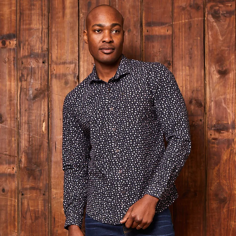 Cape Fynbos Slim Fit Shirt Mamba