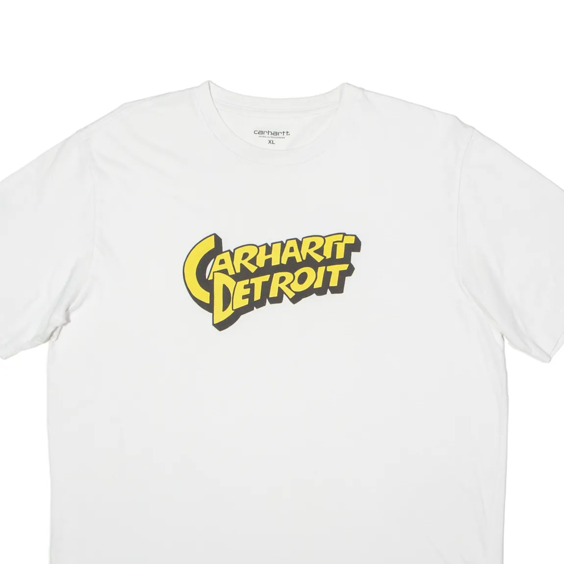 CARHARTT WIP Doctor Detroit Mens T-Shirt White Crew Neck XL