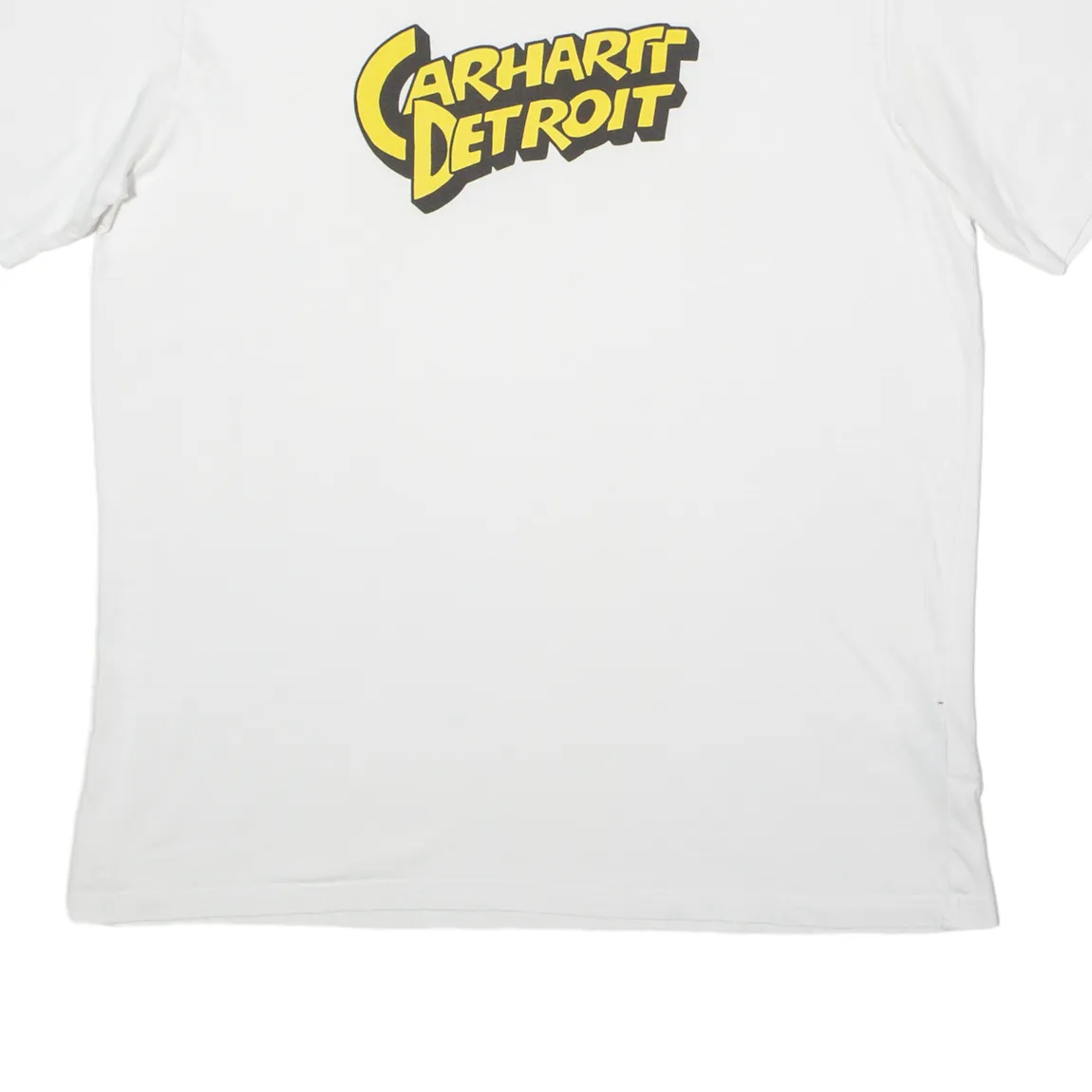 CARHARTT WIP Doctor Detroit Mens T-Shirt White Crew Neck XL