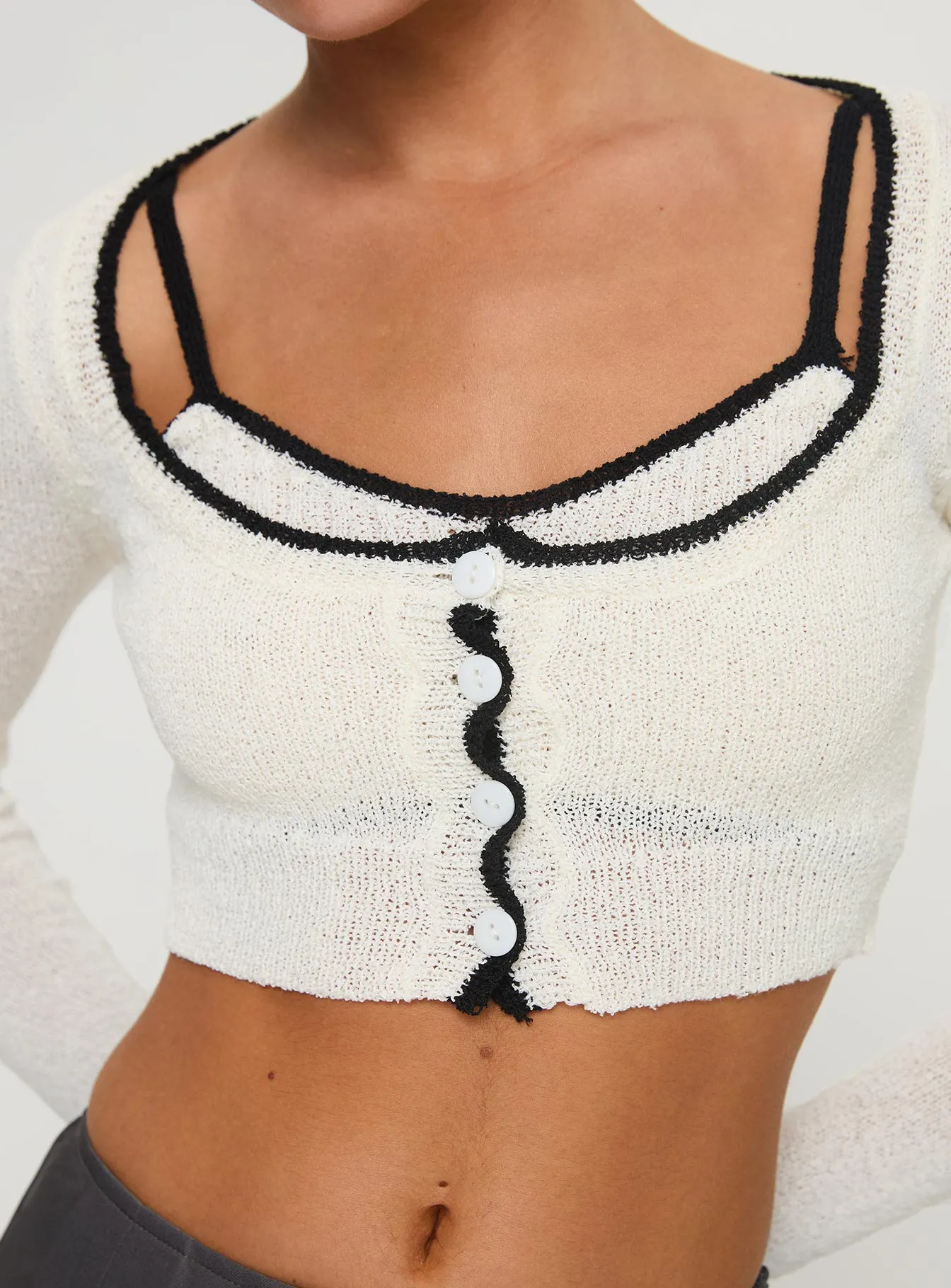 Chacklie Two-piece Top Cream