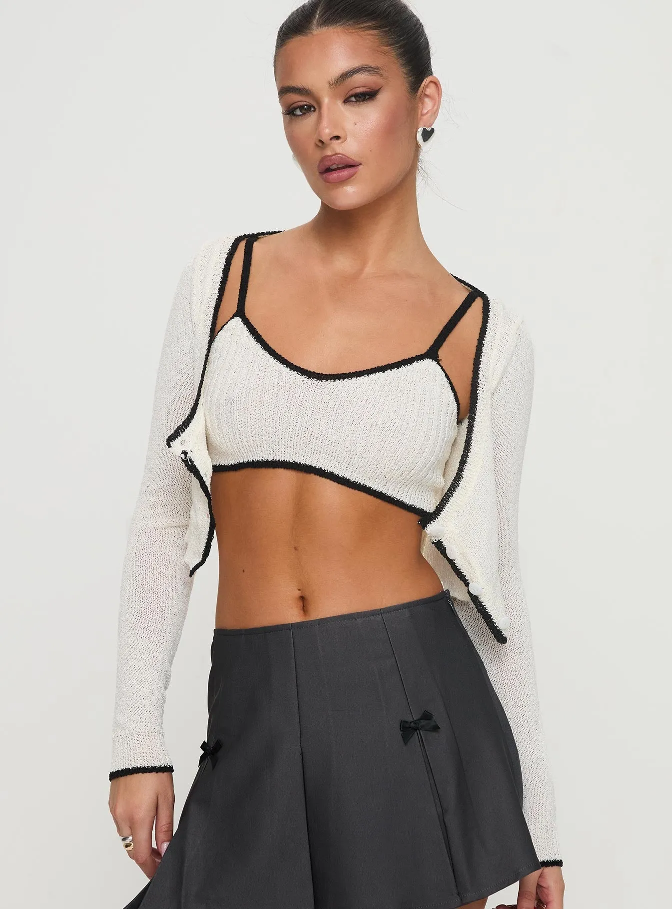 Chacklie Two-piece Top Cream