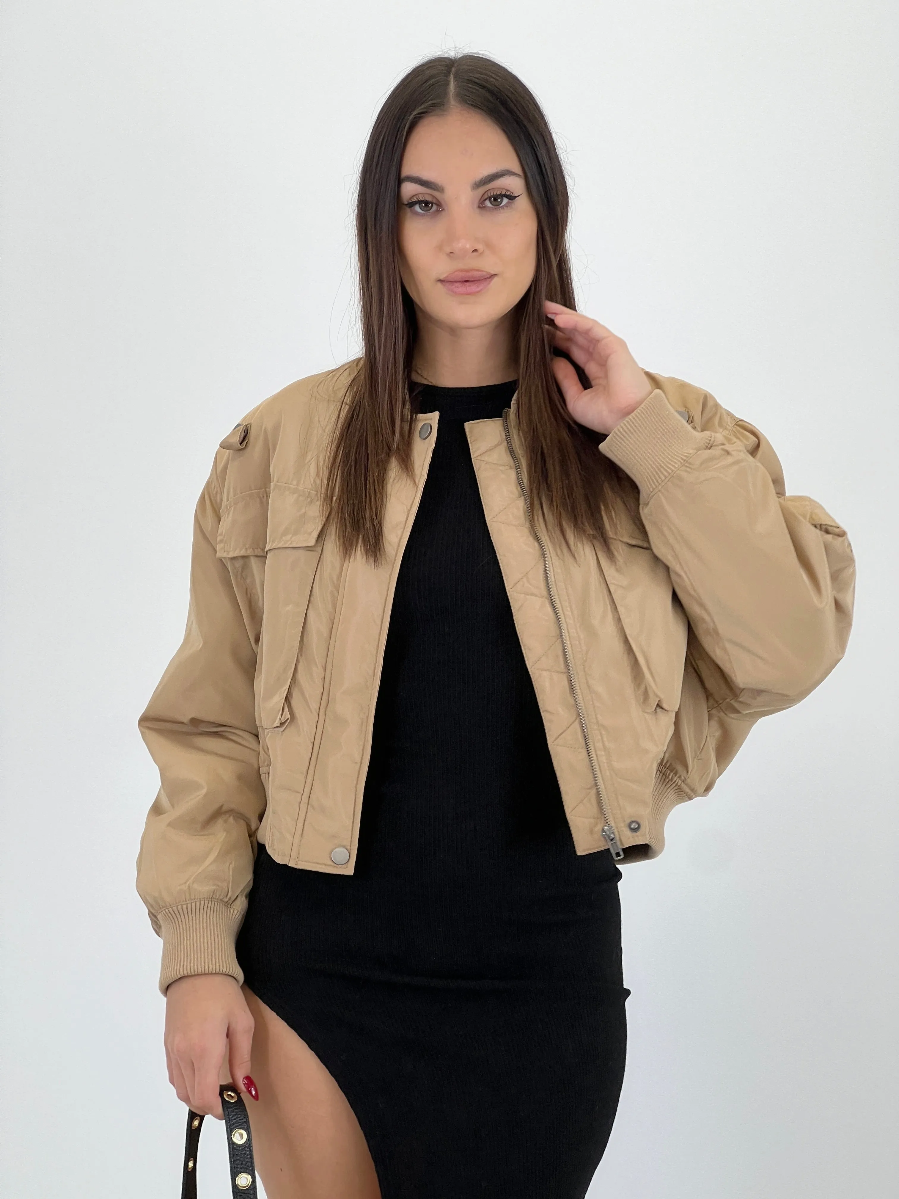 Chaqueta bomber militar