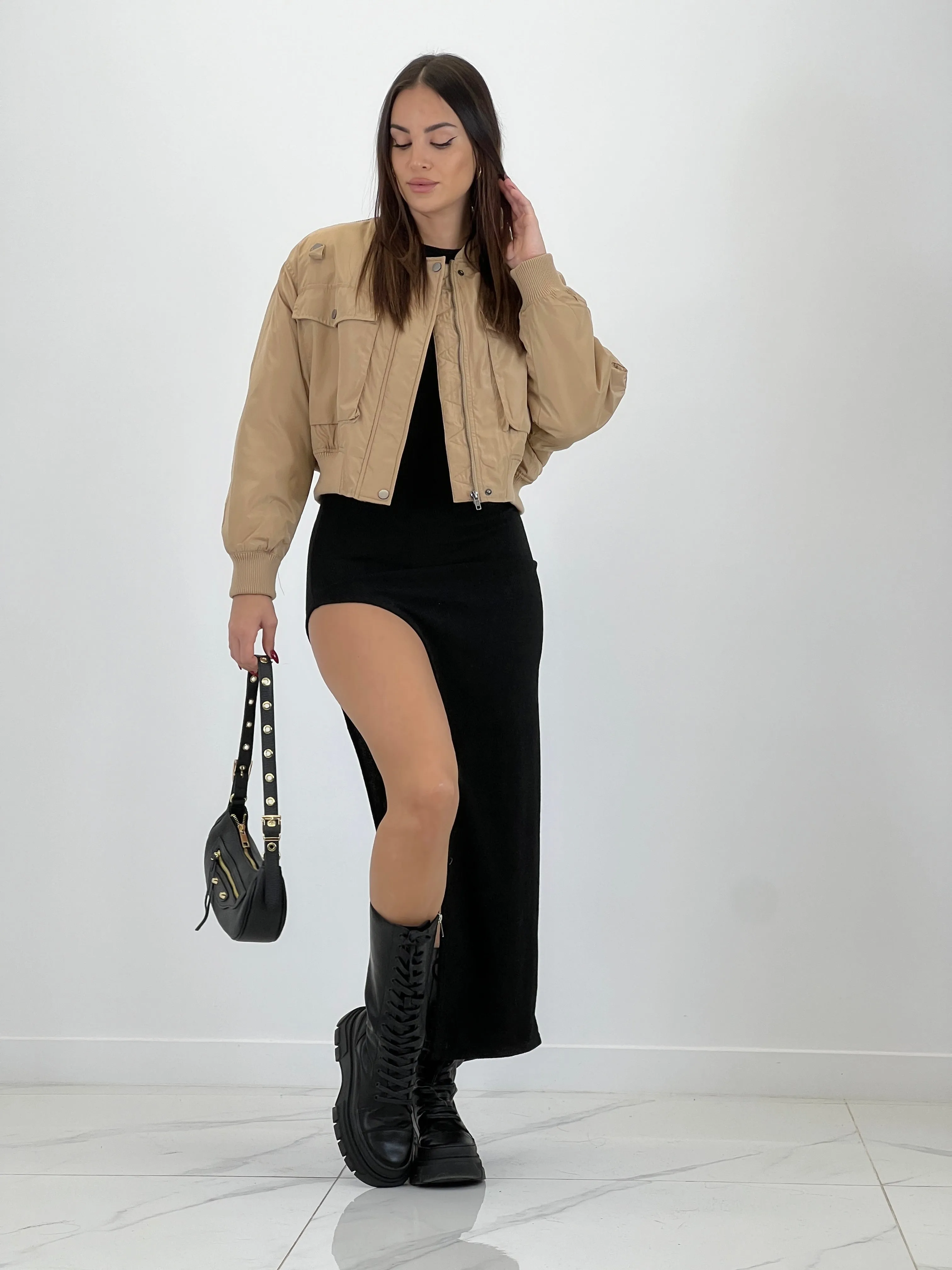 Chaqueta bomber militar