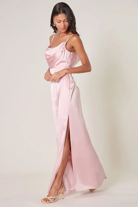 Charisma Cowl Neck Maxi Dress