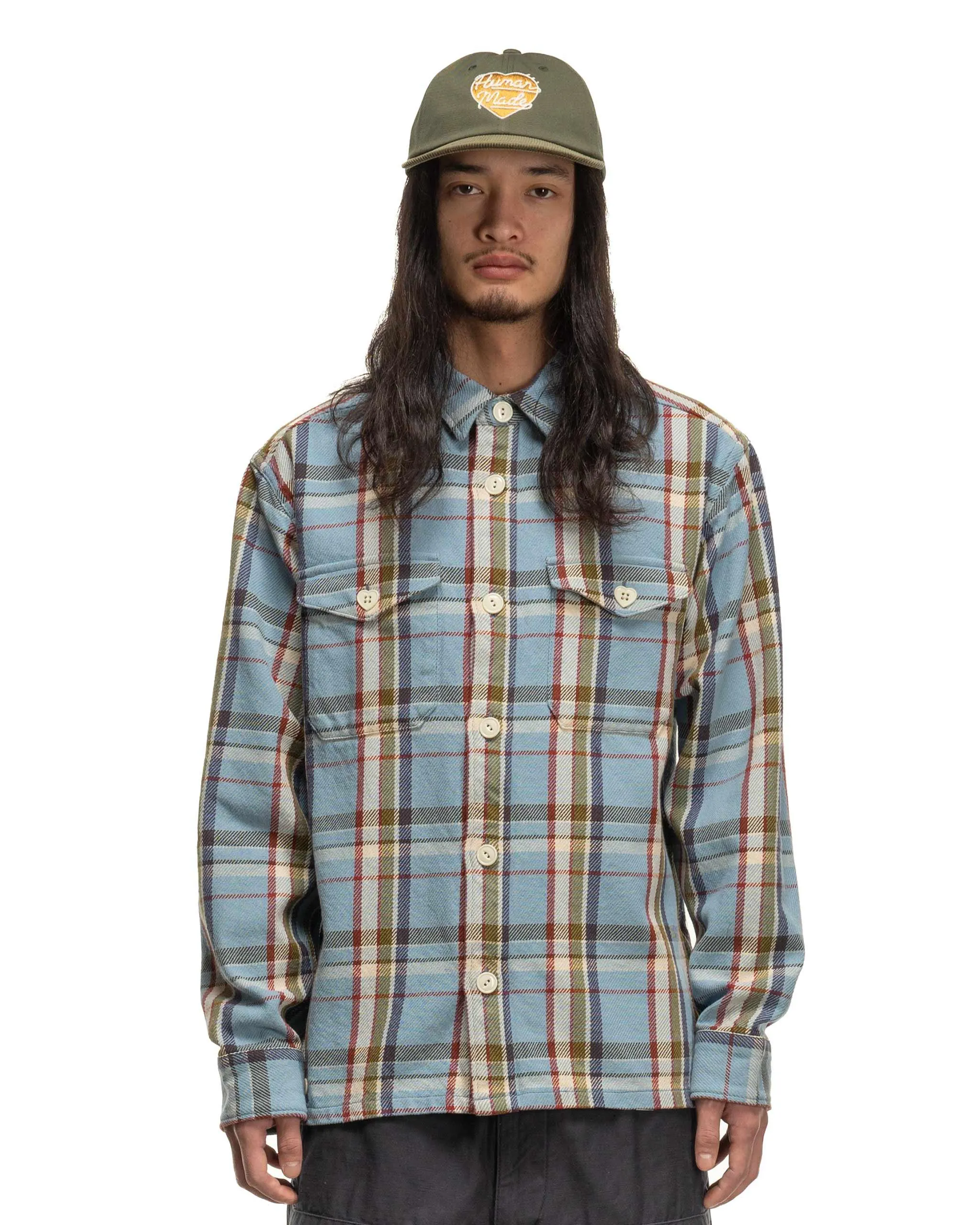 Check Shirt Blue