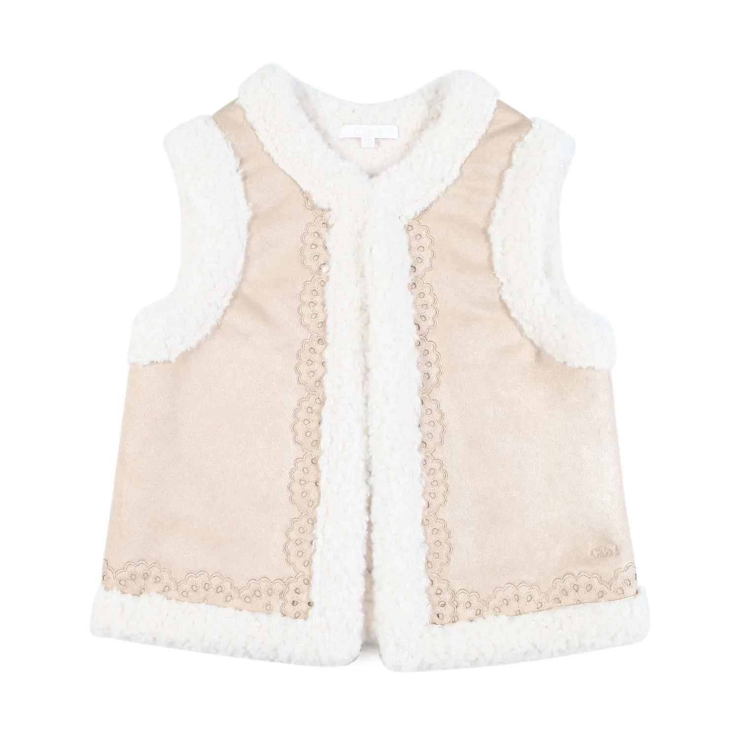 Chloe Eco-Shearling Gilet - Girl