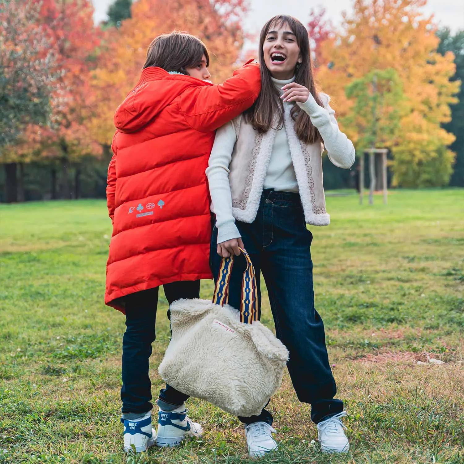 Chloe Eco-Shearling Gilet - Girl