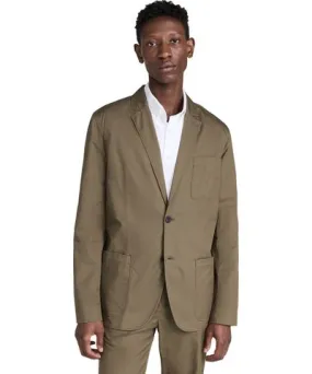 Club Monaco Paper Twill Blazer Olive Taupe 42