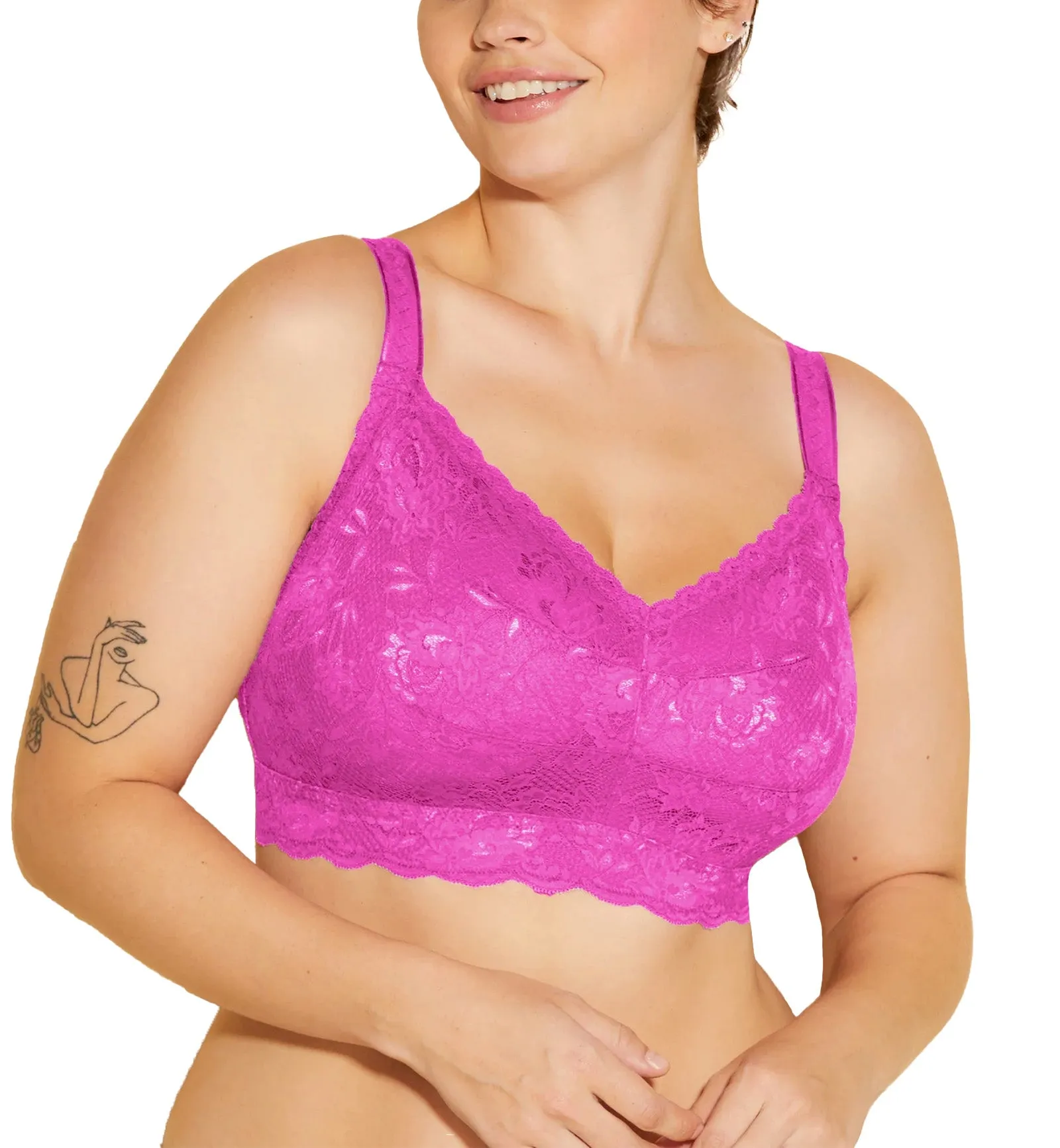 Cosabella NSN SUPER CURVY Sweetie Bralette (NEVER1340) - Cape Fuchsia