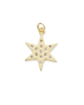 Diamond North Star Charm