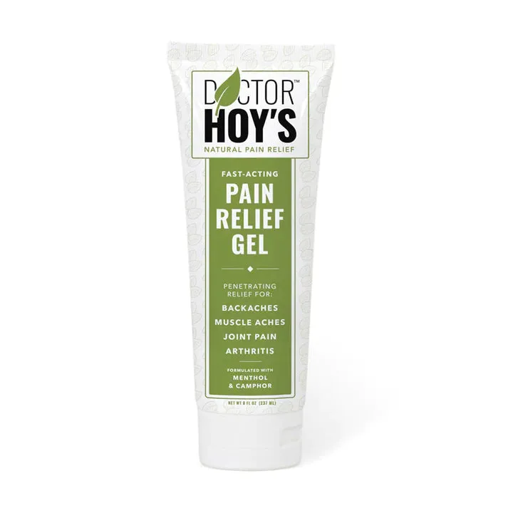 Doctor Hoy's Natural Pain Relief Gel (8 oz.) | Topical Gel to Relieve Pain