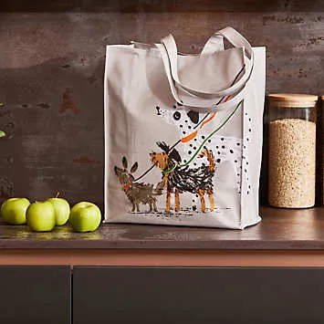 Dog Days Medium PVC Shopper Bag by Ulster Weavers | Look Again