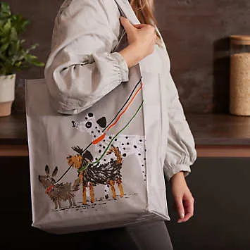 Dog Days Medium PVC Shopper Bag by Ulster Weavers | Look Again