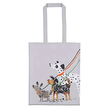 Dog Days Medium PVC Shopper Bag by Ulster Weavers | Look Again