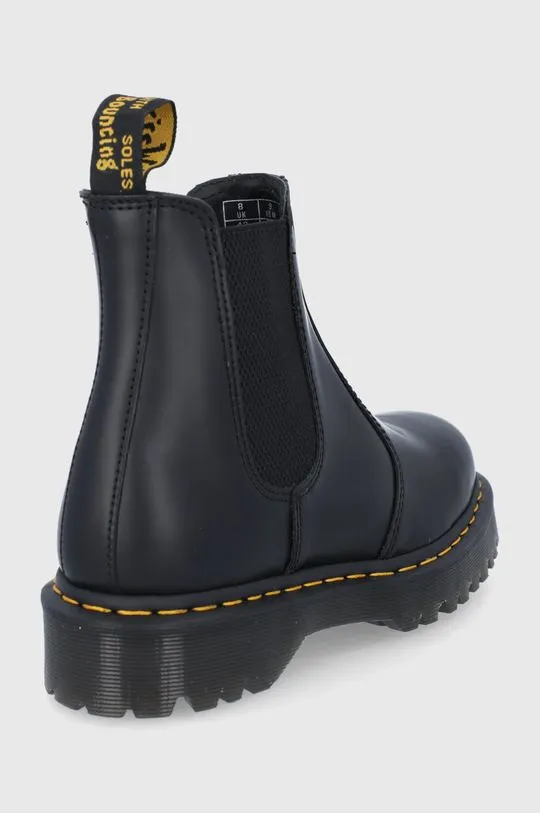 Dr. Martens leather chelsea boots 2976 Bex women's black color