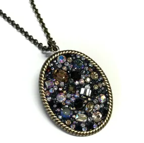 Eclectic Crystal Necklace - Assorted New and Vintage Crystal